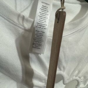 RARE Skims White Heart Cut Out Tank size extra small